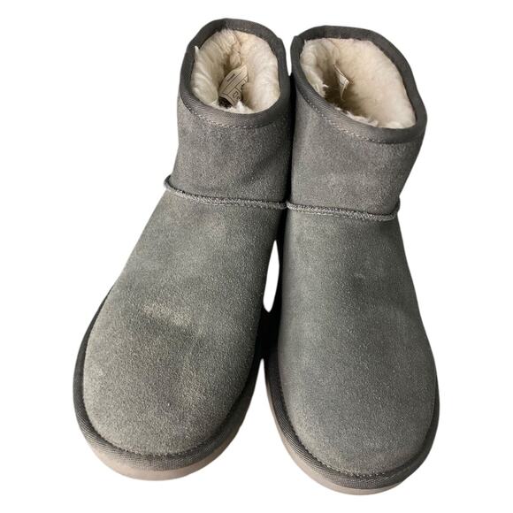 Koolaburra by UGG Women’s Size 9 Mini II Pull On Boots Shoes Grey - Picture 4 of 10